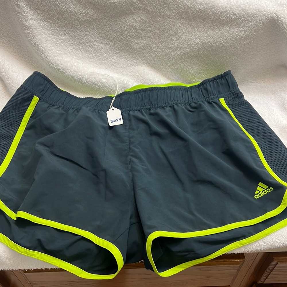 New without tags Adidas workout/running shorts, size extra large